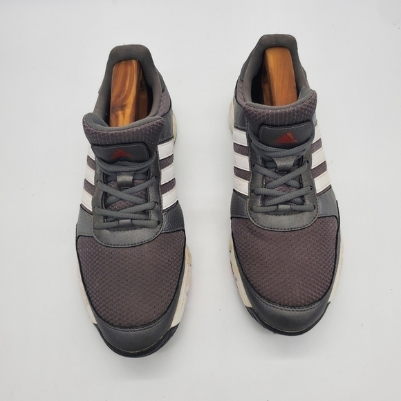 Adidas Tech Response Iron Lace Up Golf Shoes Men\'s Size 9 Gray White F33551 main image 15
